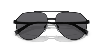 Dolce &amp; Gabbana DG2288 Matte Black-Grey Polar Sunglasses