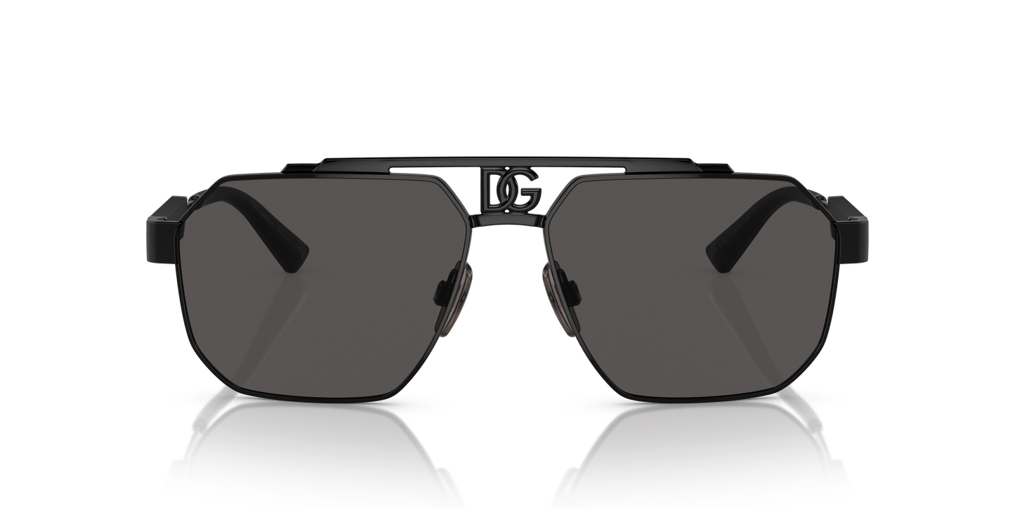 Dolce &amp; Gabbana Sunglasses Black-Dark Grey | Dolce&amp;Gabbana DG2294 Black-Dark Grey