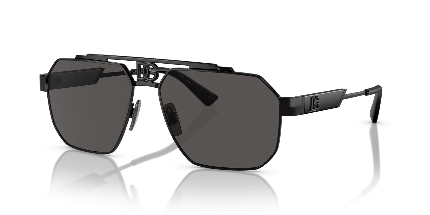 Dolce &amp; Gabbana Sunglasses Black-Dark Grey | Dolce&amp;Gabbana DG2294 Black-Dark Grey