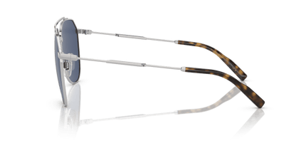 משקפי שמש דולצ'ה וגבאנה כסוף-כחול כהה | Dolce&Gabbana DG2296 Silver-Dark Blue