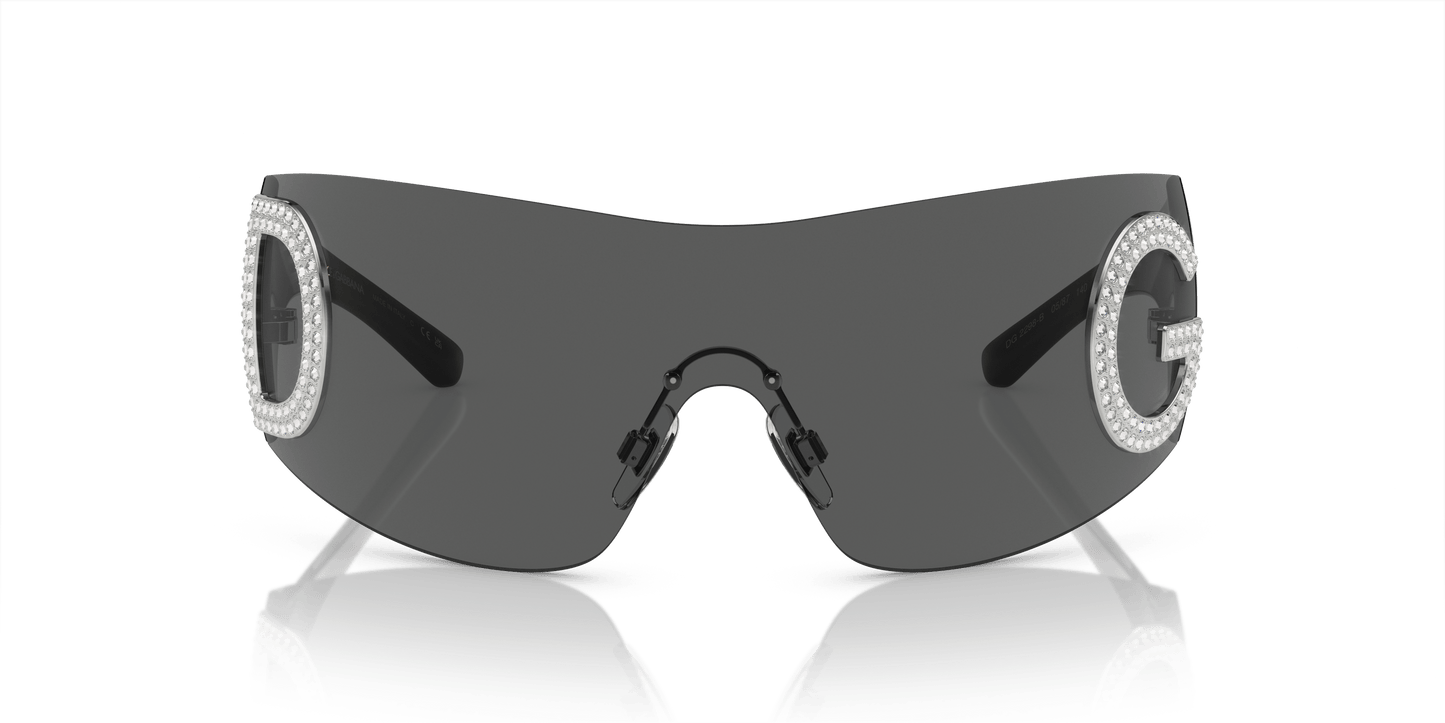 Dolce &amp; Gabbana Sunglasses Black-Dark Grey | Dolce&amp;Gabbana DG2298B Black-Dark Grey