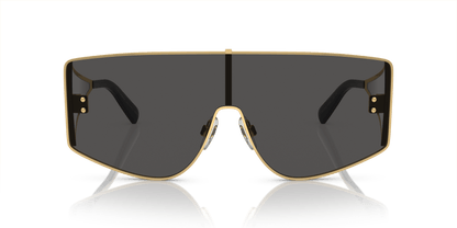 משקפי שמש דולצ'ה וגבאנה זהב-אפור כהה | Dolce&Gabbana DG2305 Gold-Dark Grey