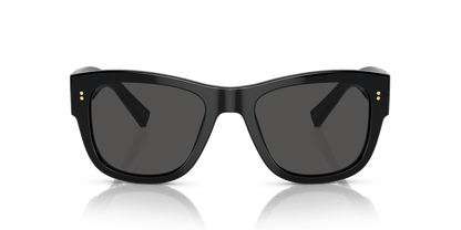 משקפי שמש דולצ'ה וגבאנה שחור-אפור כהה | Dolce&Gabbana DG4338 Black-Dark Grey