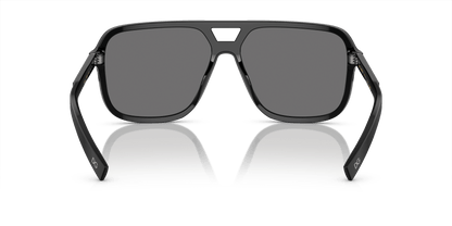 משקפי שמש דולצ'ה וגבאנה שחור-אפור כהה | Dolce&Gabbana DG4354 Black-Dark Grey
