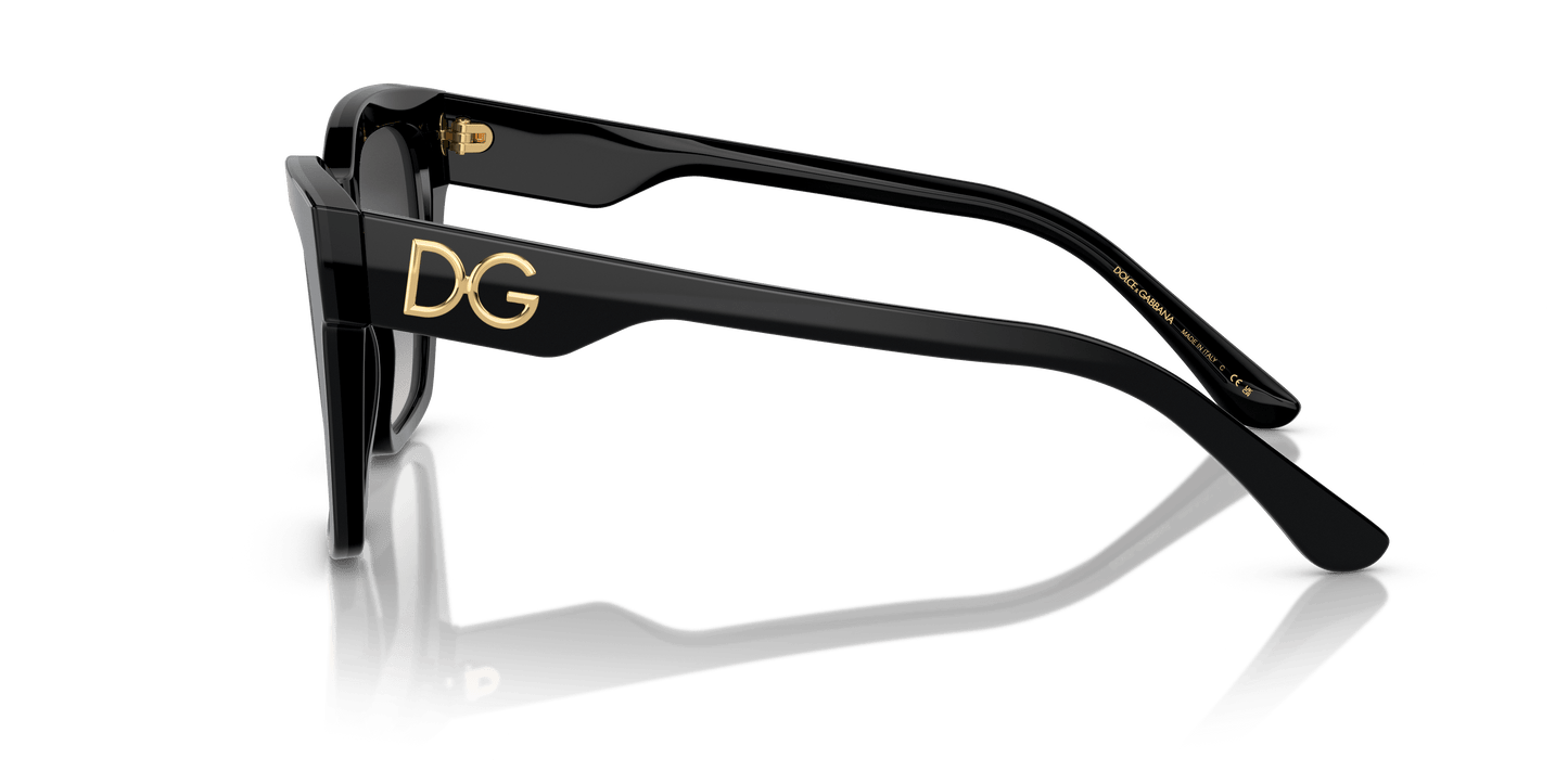 משקפי שמש דולצ'ה וגבאנה שחור-אפור שיפוע | Dolce&Gabbana DG4384 Black-Grey Gradient
