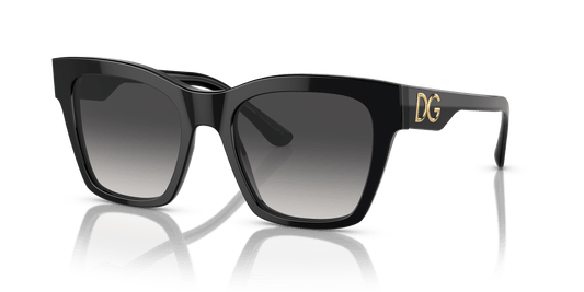 משקפי שמש דולצ'ה וגבאנה שחור-אפור שיפוע | Dolce&Gabbana DG4384 Black-Grey Gradient