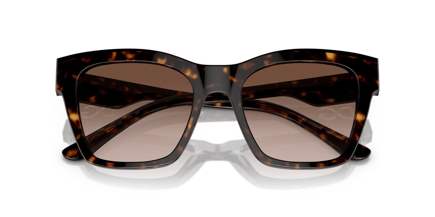 Dolce &amp; Gabbana Sunglasses Havana Brown | Dolce&amp;Gabbana DG4384 Havana-Gradient Brown