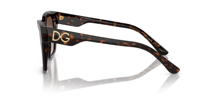 Dolce &amp; Gabbana Sunglasses Havana Brown | Dolce&amp;Gabbana DG4384 Havana-Gradient Brown