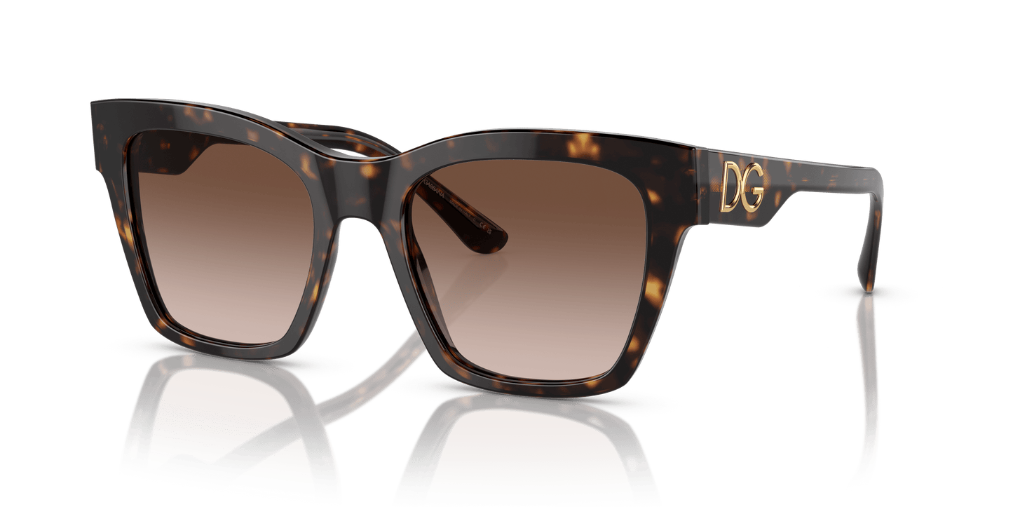 Dolce &amp; Gabbana Sunglasses Havana Brown | Dolce&amp;Gabbana DG4384 Havana-Gradient Brown
