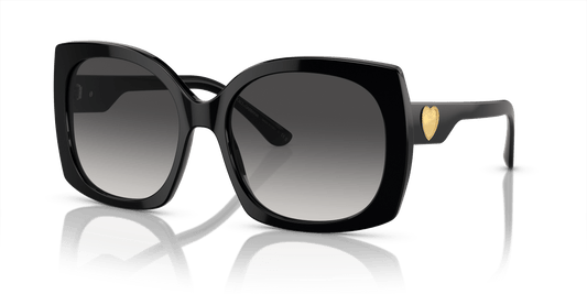 משקפי שמש דולצ'ה וגבאנה שחור-אפור שיפוע | Dolce&Gabbana DG4385 Black-Grey Gradient