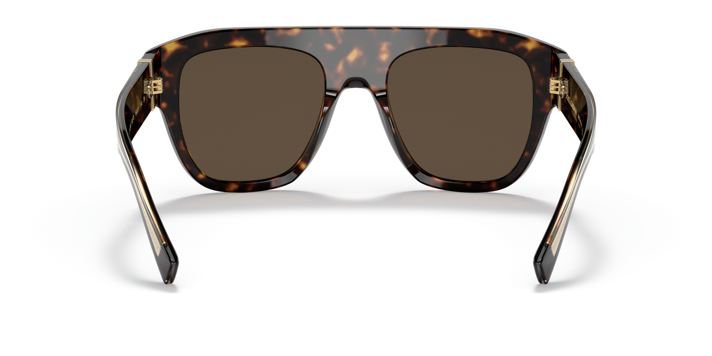 משקפי שמש דולצ'ה וגבאנה הוואנה-חום כהה | Dolce&Gabbana DG4398 Havana-Dark Brown