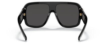 משקפי שמש דולצ'ה וגבאנה שחור-אפור כהה | Dolce&Gabbana DG4401 Black-Dark Grey