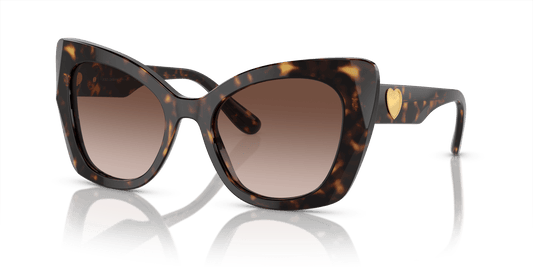 משקפי שמש דולצ'ה וגבאנה בצבע חום בהוואנה | Dolce&Gabbana DG4405 Havana-Gradient Brown