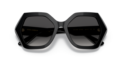 משקפי שמש דולצ'ה וגבאנה שחור-אפור שיפוע | Dolce&Gabbana DG4406 Black-Grey Gradient
