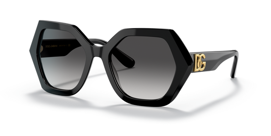 משקפי שמש דולצ'ה וגבאנה שחור-אפור שיפוע | Dolce&Gabbana DG4406 Black-Grey Gradient