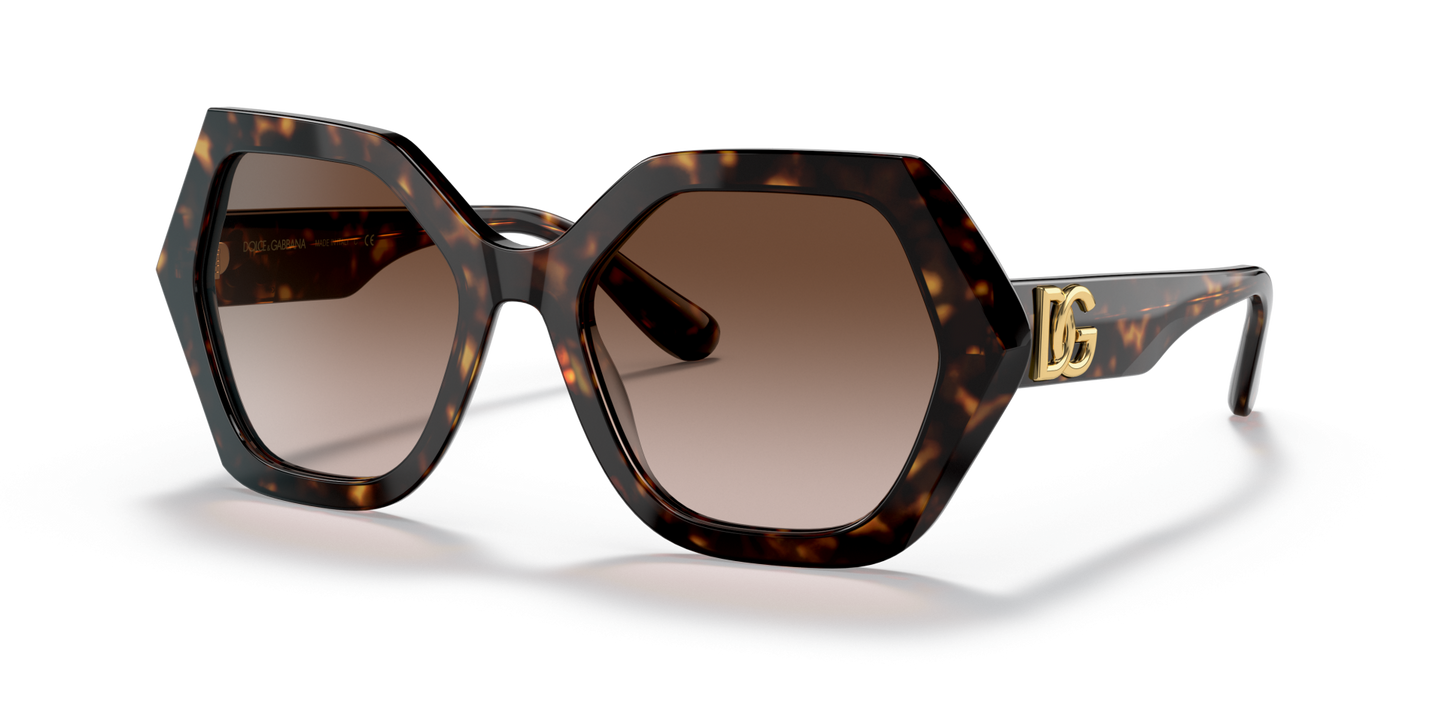 Dolce &amp; Gabbana Sunglasses Havana Brown | Dolce&amp;Gabbana DG4406 Havana-Gradient Brown