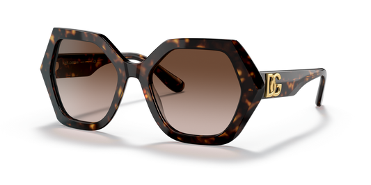 Dolce &amp; Gabbana Sunglasses Havana Brown | Dolce&amp;Gabbana DG4406 Havana-Gradient Brown