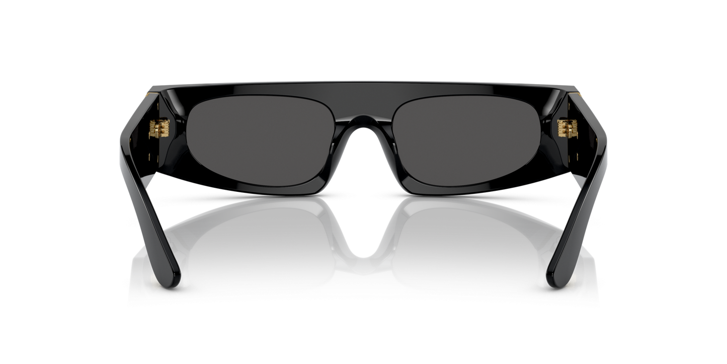 משקפי שמש דולצ'ה וגבאנה שחור-אפור כהה | Dolce&Gabbana DG4411 Black-Dark Grey