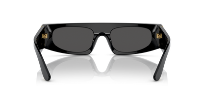 משקפי שמש דולצ'ה וגבאנה שחור-אפור כהה | Dolce&Gabbana DG4411 Black-Dark Grey