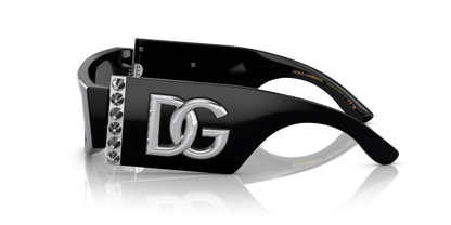 Dolce &amp; Gabbana Sunglasses Black-Dark Grey | Dolce&amp;Gabbana DG4412 Black-Dark Grey