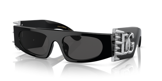 משקפי שמש דולצ'ה וגבאנה שחור-אפור כהה | Dolce&Gabbana DG4412 Black-Dark Grey
