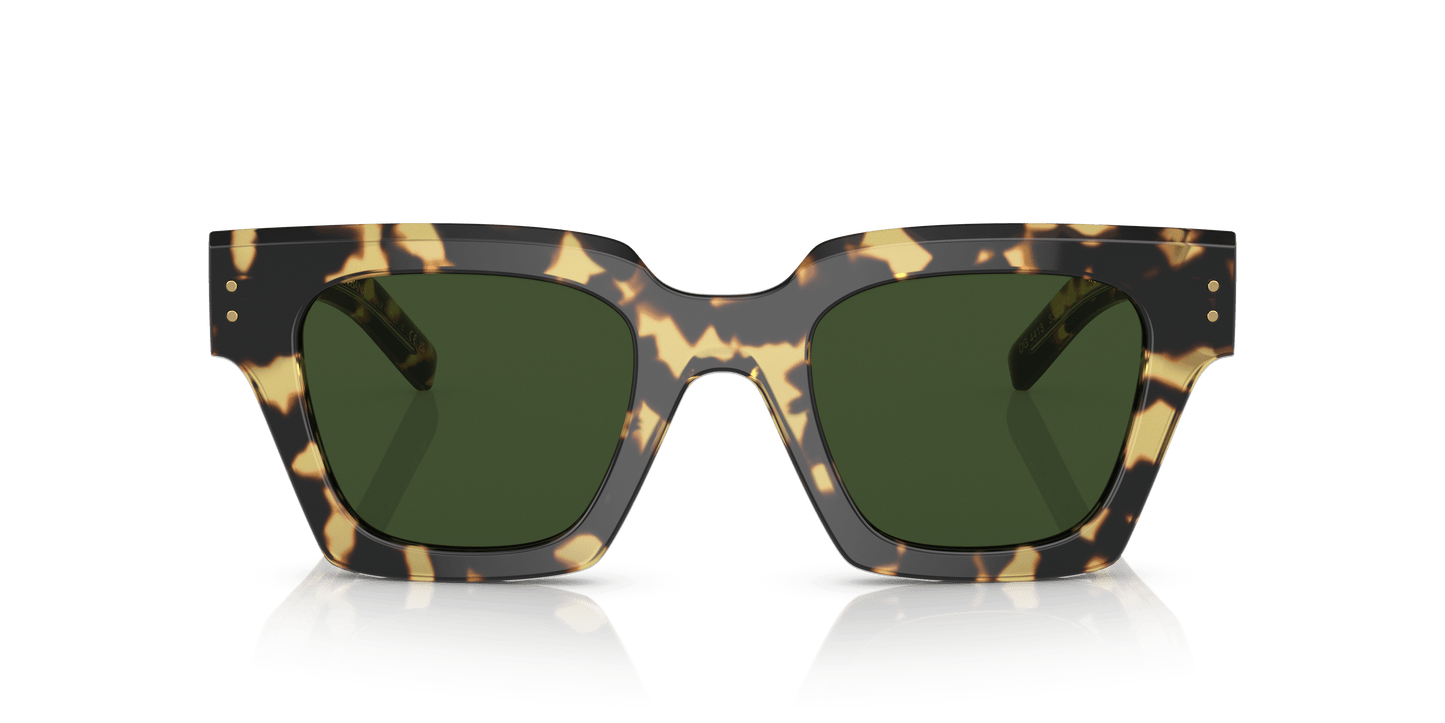 Dolce &amp; Gabbana Sunglasses Yellow Havana/Crystal-Green | Dolce&amp;Gabbana DG4413 Yellow Havana/Crystal-Green