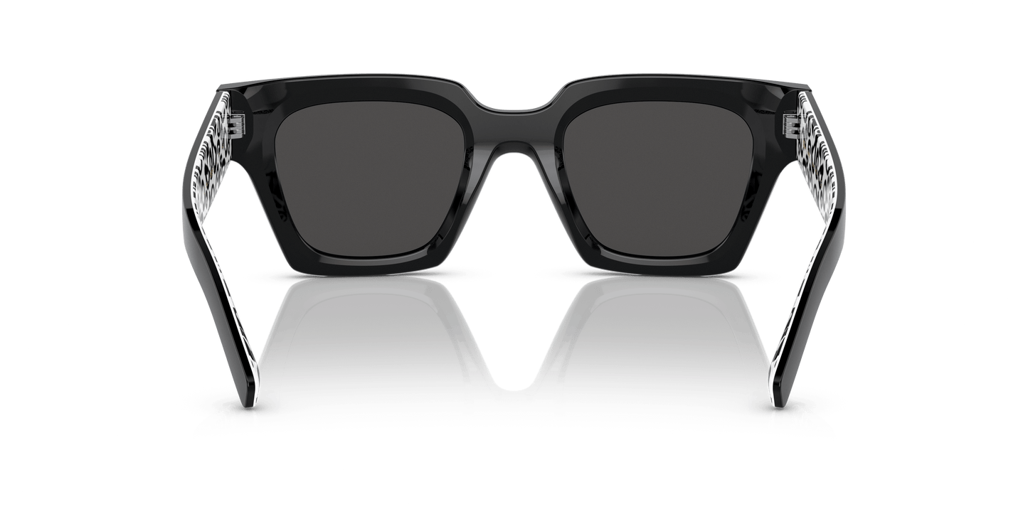Dolce &amp; Gabbana Sunglasses Black-Dark Grey | Dolce&amp;Gabbana DG4413 Black-Dark Grey