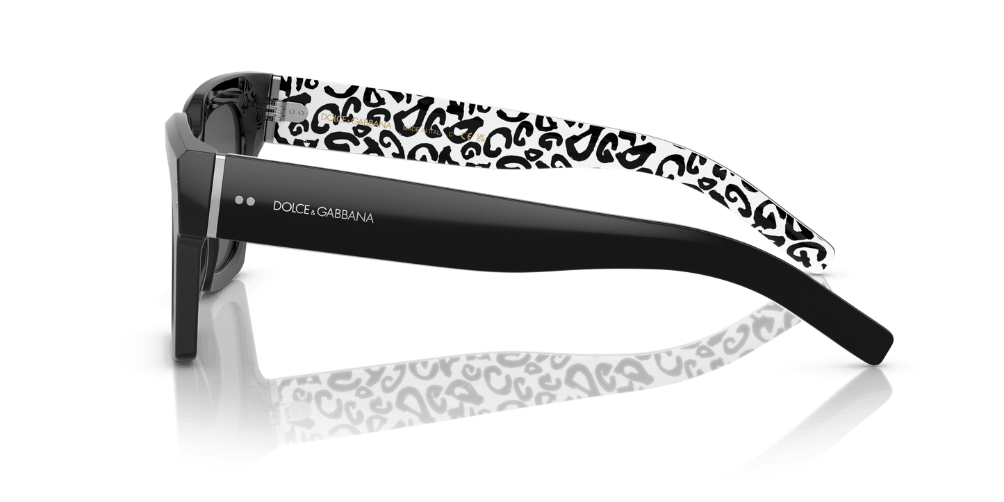 Dolce &amp; Gabbana Sunglasses Black-Dark Grey | Dolce&amp;Gabbana DG4413 Black-Dark Grey