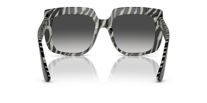 Dolce &amp; Gabbana DG4414 Top Black On Zebra-Grey Gradient Sunglasses