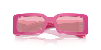 Dolce &amp; Gabbana DG4416 Metallic Pink-Pink Mirror Silver Sunglasses
