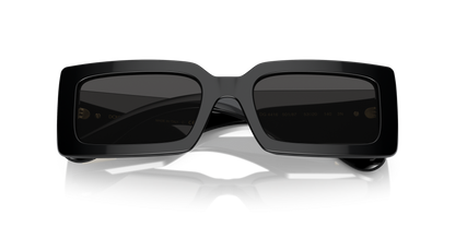 משקפי שמש דולצ'ה וגבאנה שחור-אפור כהה | Dolce&Gabbana DG4416 Black-Dark Grey
