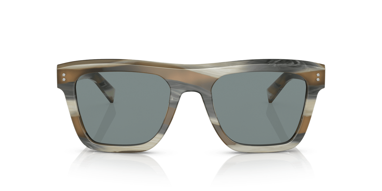 Dolce &amp; Gabbana DG4420 Grey Horn-Dark Grey Sunglasses