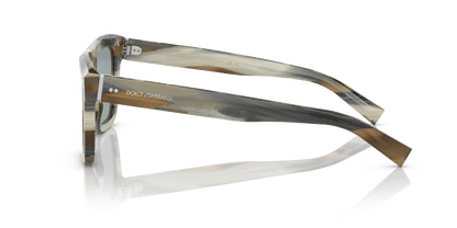 Dolce &amp; Gabbana DG4420 Grey Horn-Dark Grey Sunglasses