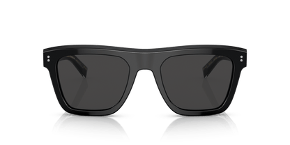 משקפי שמש דולצ'ה וגבאנה שחור-אפור כהה | Dolce&Gabbana DG4420 Black-Dark Grey