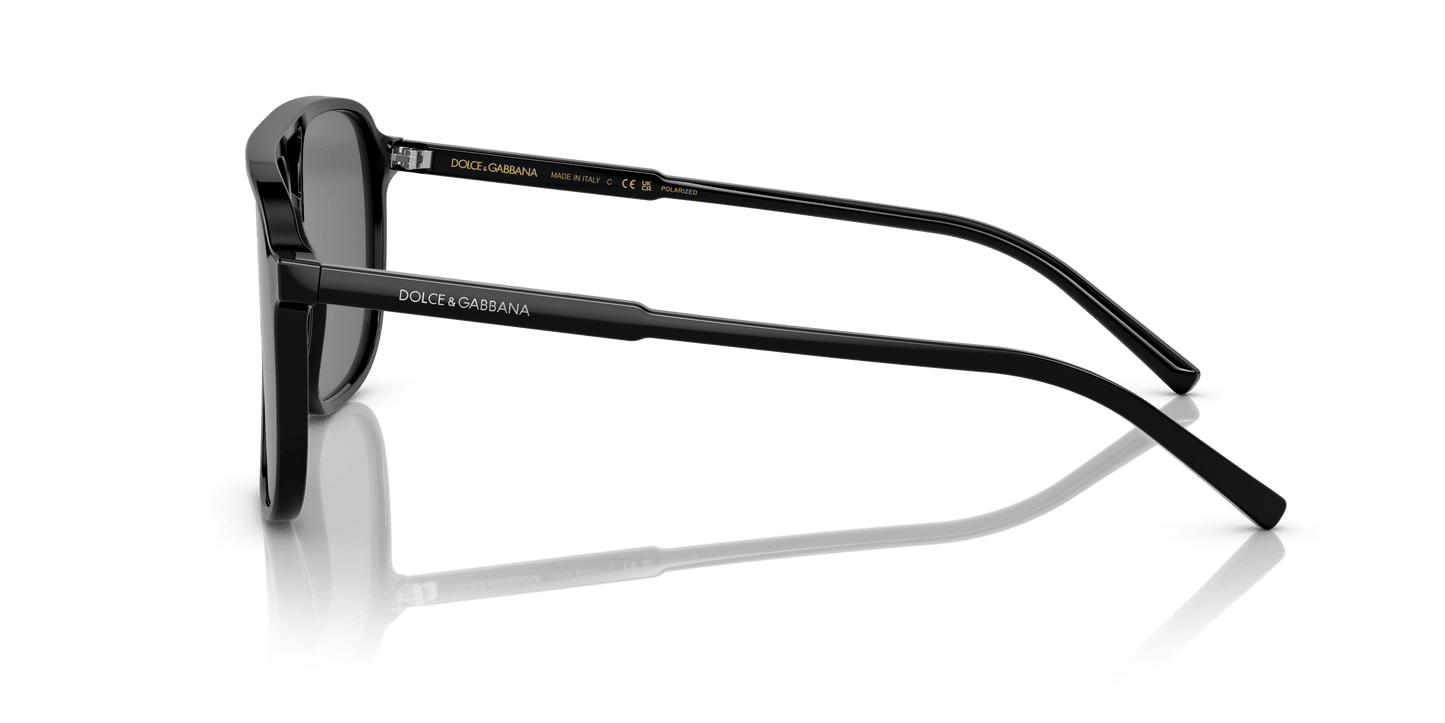 Dolce &amp; Gabbana Sunglasses Black-Polar Grey | Dolce&amp;Gabbana DG4423 Black-Polar Grey