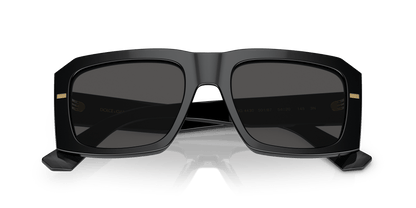 משקפי שמש דולצ'ה וגבאנה שחור-אפור כהה | Dolce&Gabbana DG4430 Black-Dark Grey