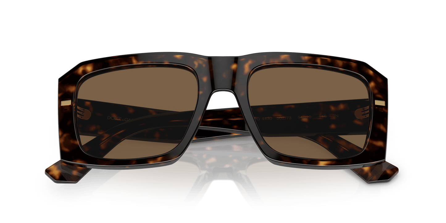 משקפי שמש דולצ'ה וגבאנה הוואנה-חום כהה | Dolce&Gabbana DG4430 Havana-Dark Brown