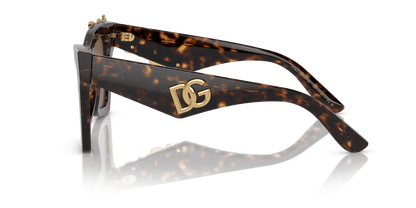 משקפי שמש דולצ'ה וגבאנה הוואנה-חום כהה | Dolce&Gabbana DG4434 Havana-Dark Brown