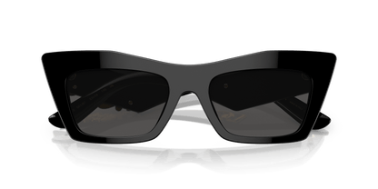 Dolce &amp; Gabbana Sunglasses Black-Dark Grey | Dolce&amp;Gabbana DG4435 Black-Dark Grey