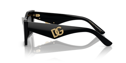 Dolce &amp; Gabbana Sunglasses Black-Dark Grey | Dolce&amp;Gabbana DG4435 Black-Dark Grey