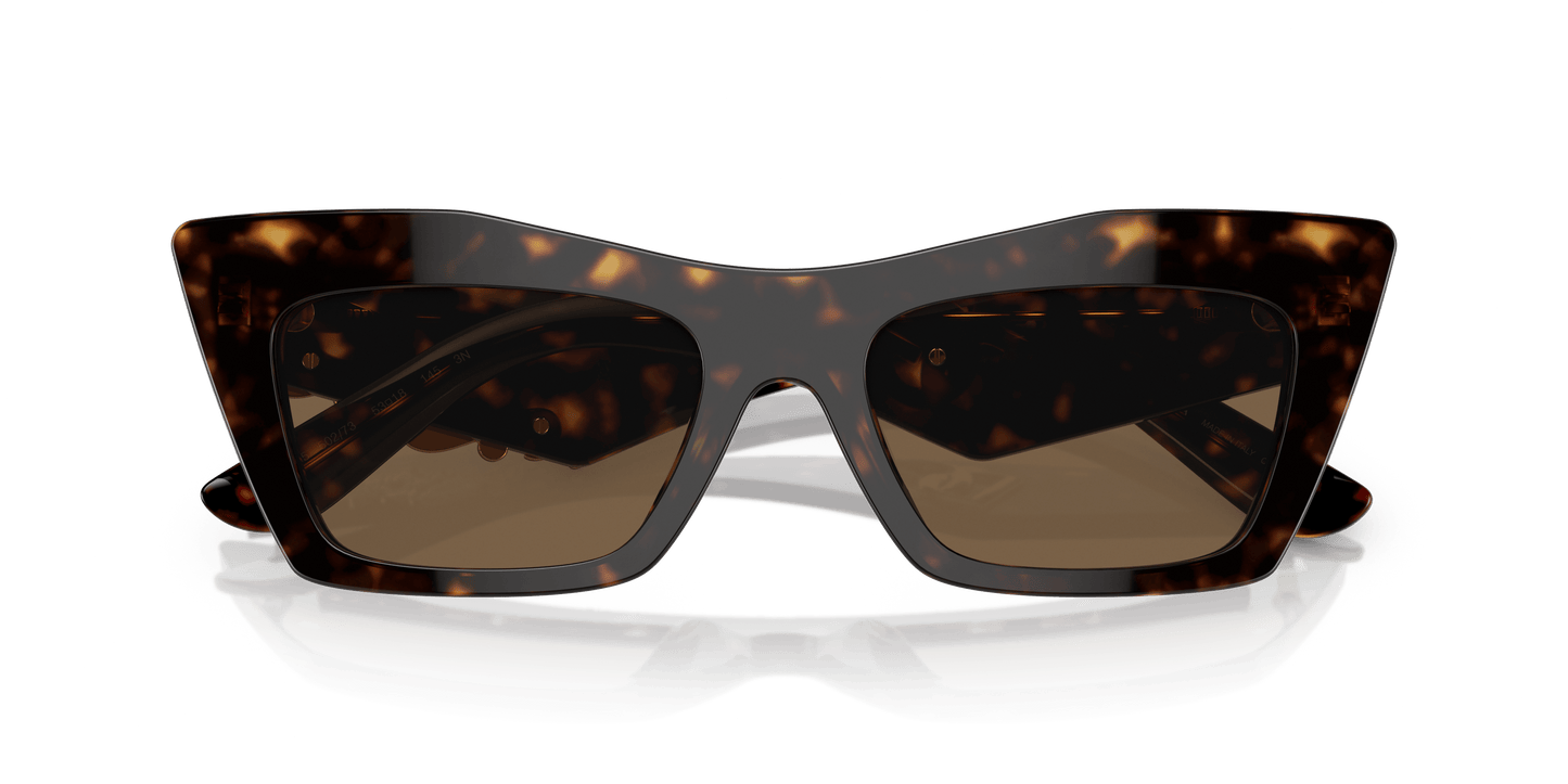 משקפי שמש דולצ'ה וגבאנה הוואנה-חום כהה | Dolce&Gabbana DG4435 Havana-Dark Brown