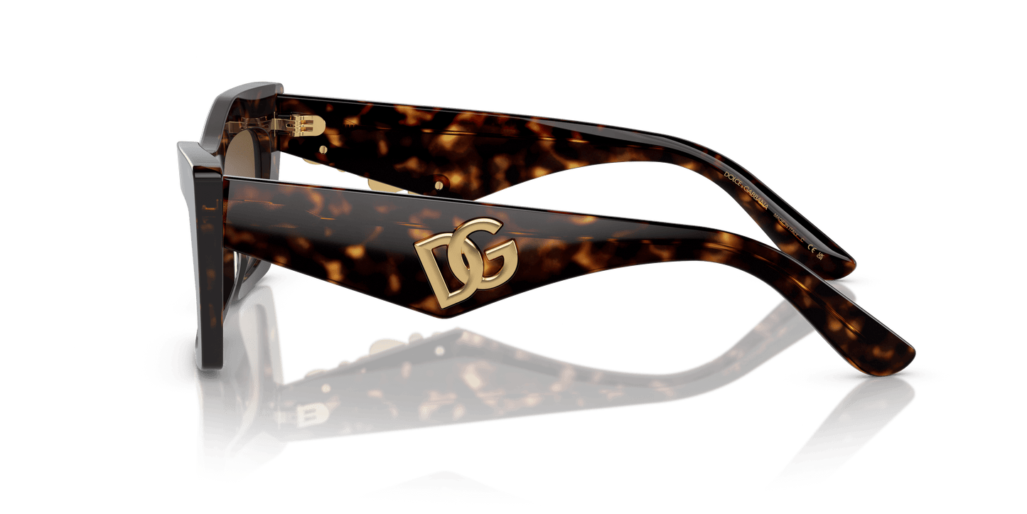 משקפי שמש דולצ'ה וגבאנה הוואנה-חום כהה | Dolce&Gabbana DG4435 Havana-Dark Brown