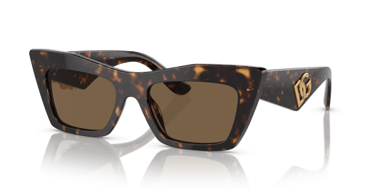 משקפי שמש דולצ'ה וגבאנה הוואנה-חום כהה | Dolce&Gabbana DG4435 Havana-Dark Brown