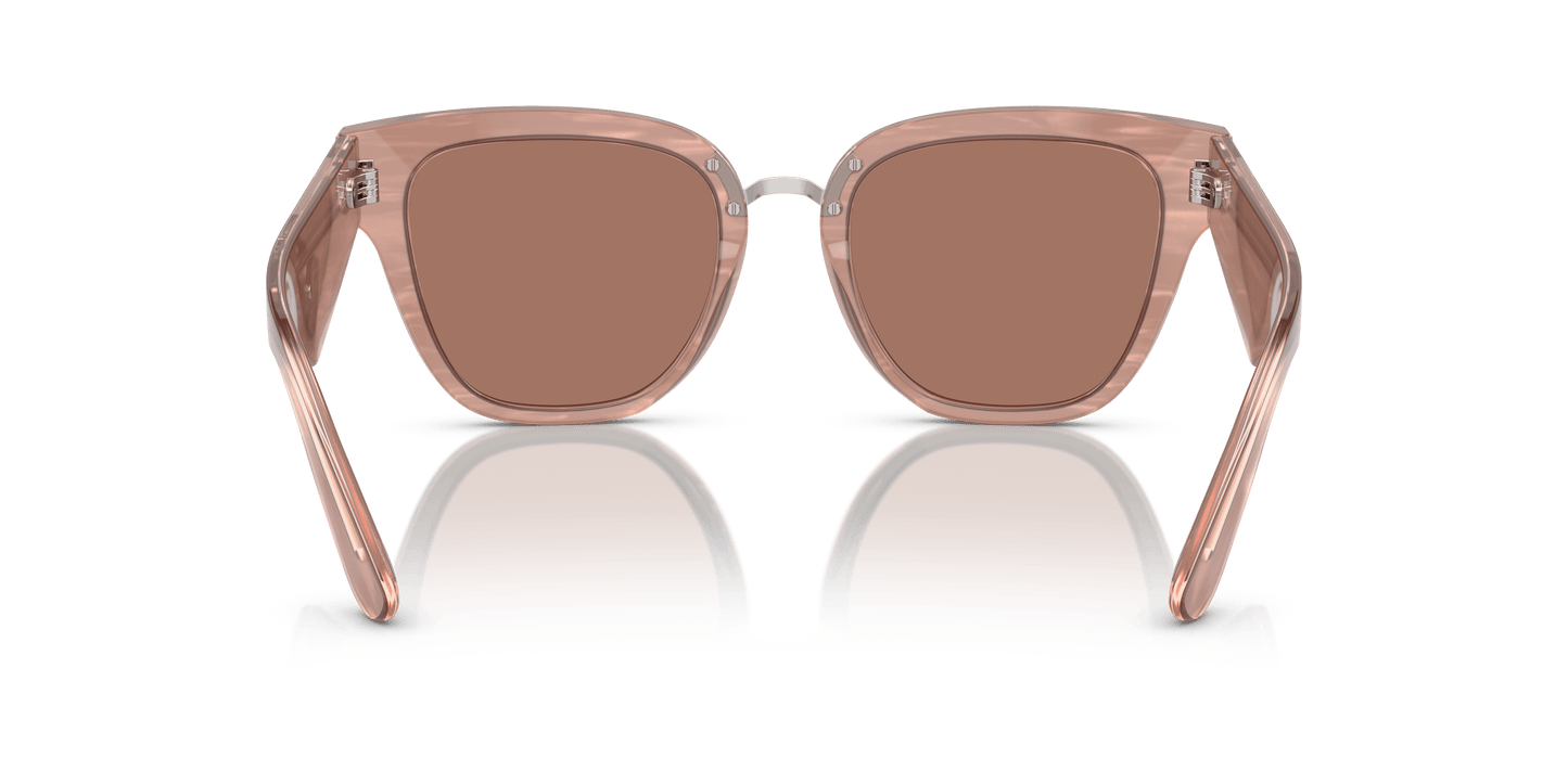 משקפי שמש דולצ'ה וגבאנה פלר קרמל-חום כהה | Dolce&Gabbana DG4437 Fleur Caramel-Dark Brown
