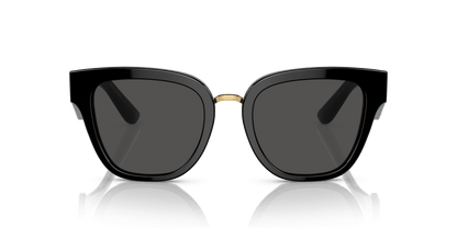 משקפי שמש דולצ'ה וגבאנה שחור-אפור כהה | Dolce&Gabbana DG4437 Black-Dark Grey
