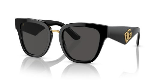 משקפי שמש דולצ'ה וגבאנה שחור-אפור כהה | Dolce&Gabbana DG4437 Black-Dark Grey