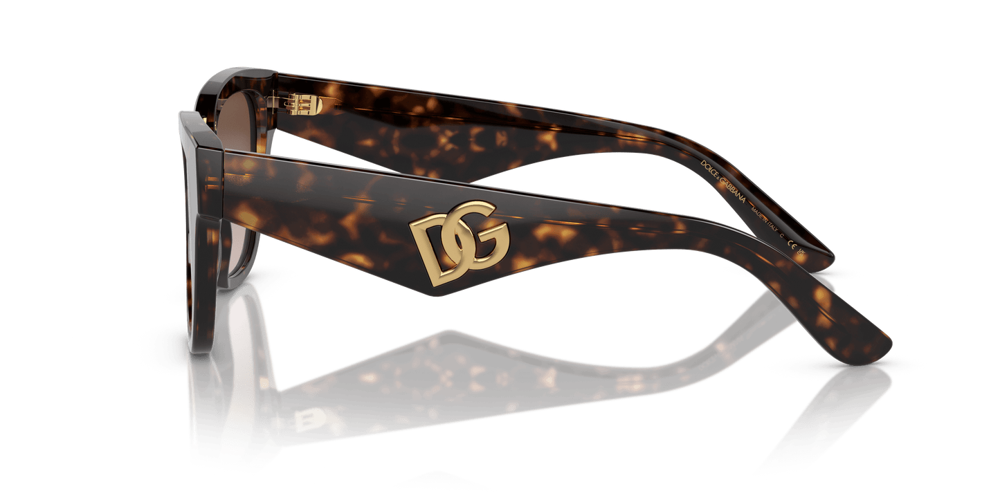 דולצ'ה וגבאנה משקפי שמש חום מדורג האוונה | Dolce&Gabbana DG4437 Havana-Gradient Brown