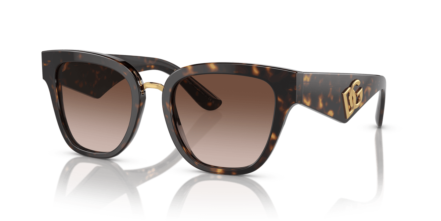 דולצ'ה וגבאנה משקפי שמש חום מדורג האוונה | Dolce&Gabbana DG4437 Havana-Gradient Brown
