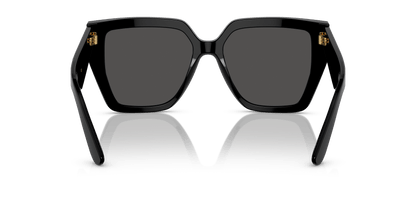 משקפי שמש דולצ'ה וגבאנה שחור-אפור כהה | Dolce&Gabbana DG4438 Black-Dark Grey