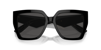 משקפי שמש דולצ'ה וגבאנה שחור-אפור כהה | Dolce&Gabbana DG4438 Black-Dark Grey